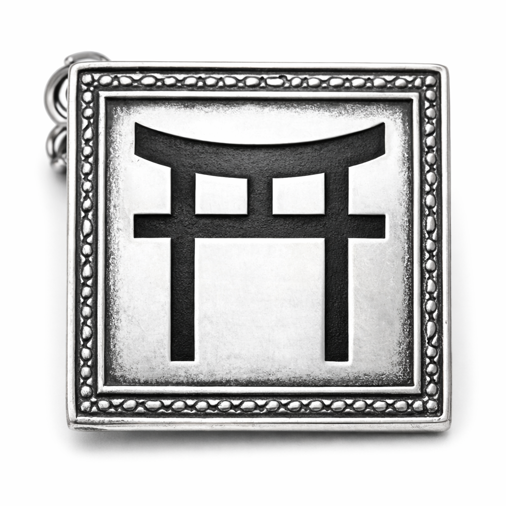 Silver brooch with torii gate_symbol.png|150